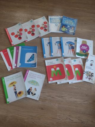 Libros Santillana de 4t de primària