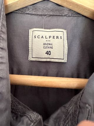 Camisa Scalpers gris T40/M