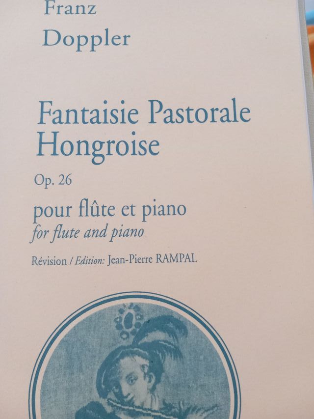 Partitura Fantasía Pastoral Húngara