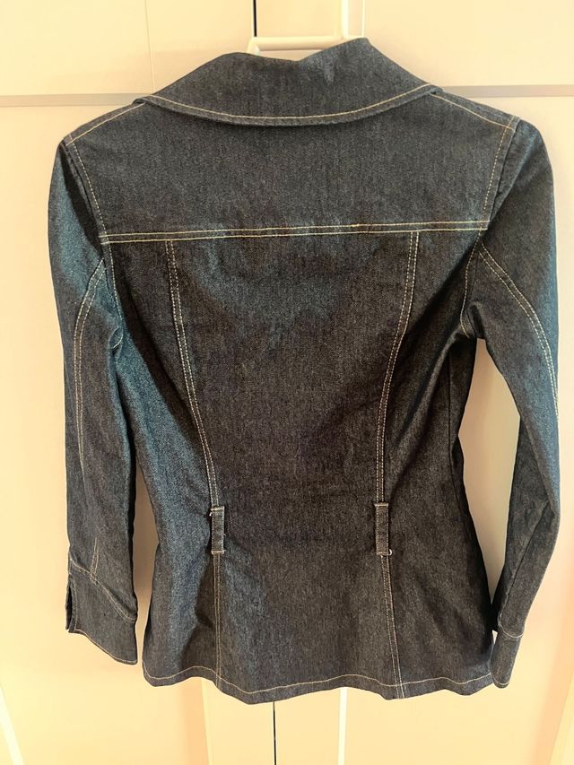 Chaqueta elástica vaquera