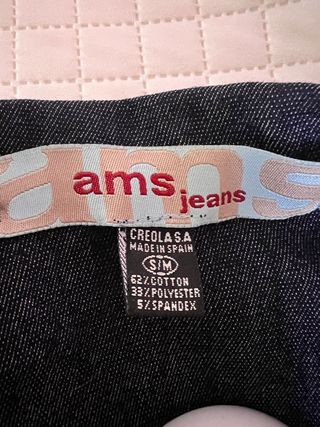 Chaqueta elástica vaquera