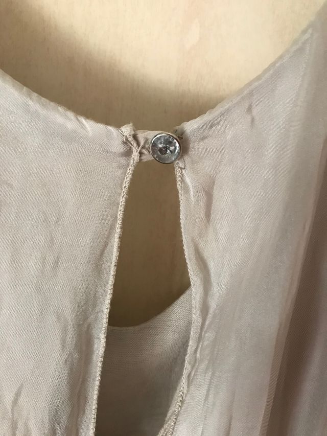 Vestitino leggero color champagne