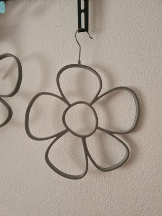 Colgador flor