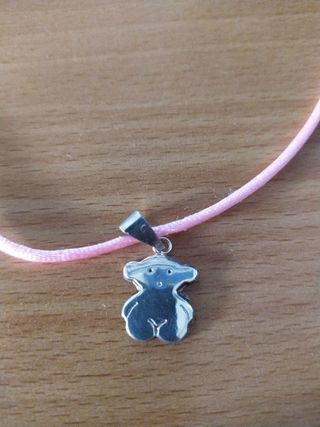 Colgante de Tous de plata con o sin cordón