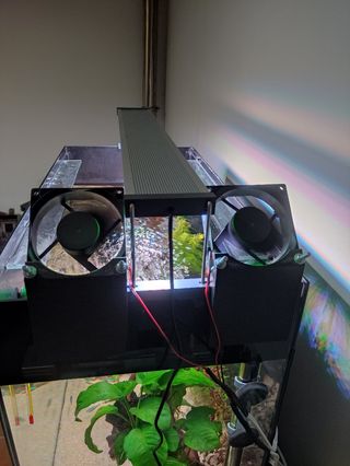 Soporte ventilador acuario 