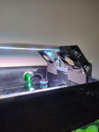 Soporte ventilador acuario 