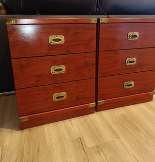 Mobile ponte in L per camera aggiuntiva. Comodino