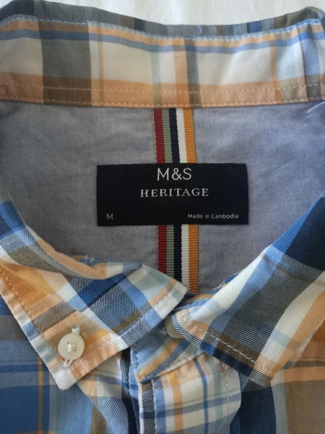 Camicia a maniche corte Marks and Spencer