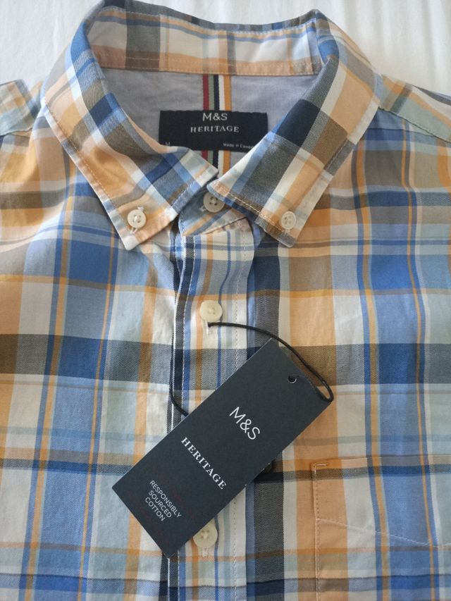 Camicia a maniche corte Marks and Spencer