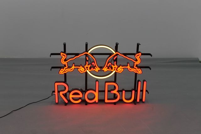 LETRERO 65cm LED RED BULL COLECCION en su caja