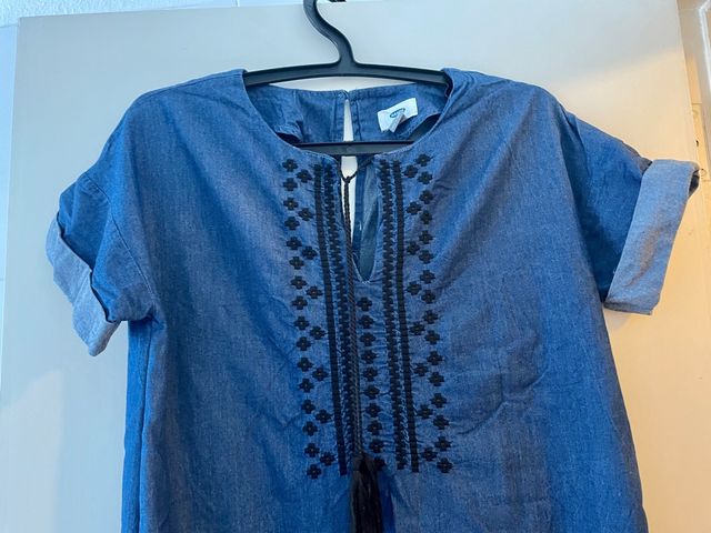 vestido de ganga old navy. M (38/40)