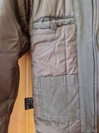 Chaqueta de vestir color militar