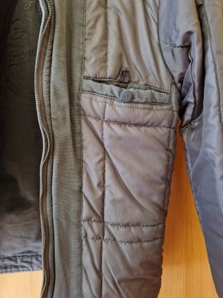 Chaqueta de vestir color militar