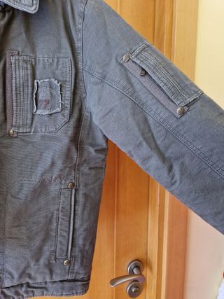 Chaqueta de vestir color militar