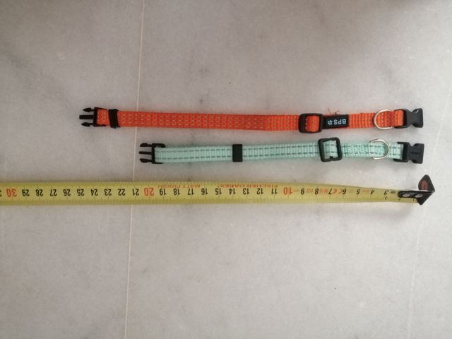 2 collares reflectantes