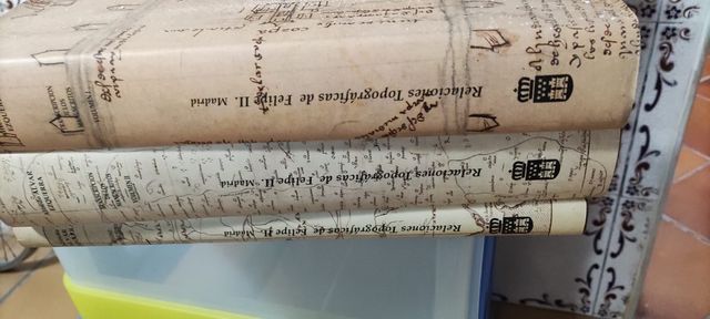 Relaciones topográficas de Felipe II (3 tomos)