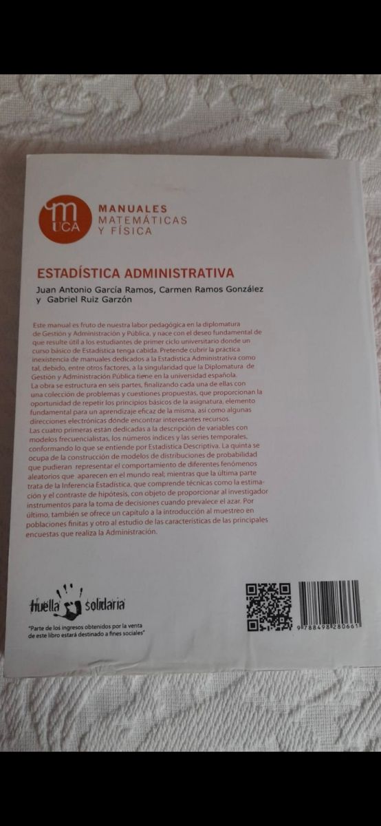 ESTADÍSTICA ADMINISTRATIVA UCA