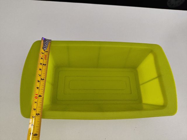 Molde rectangular de silicona