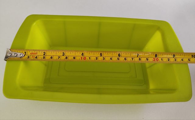 Molde rectangular de silicona