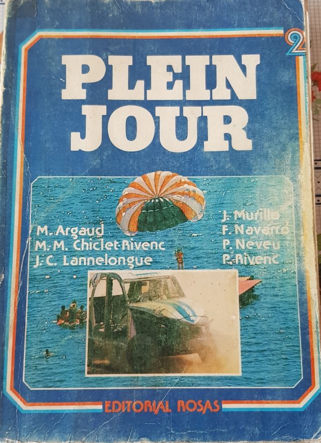 Libro de francés Plein Jour