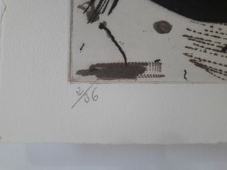 RAFA FORTEZA , LITOGRAFIA , GRABADO , OBRA GRAFICA