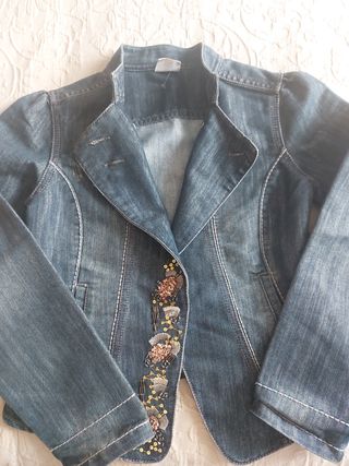 chaqueta vaquera niña