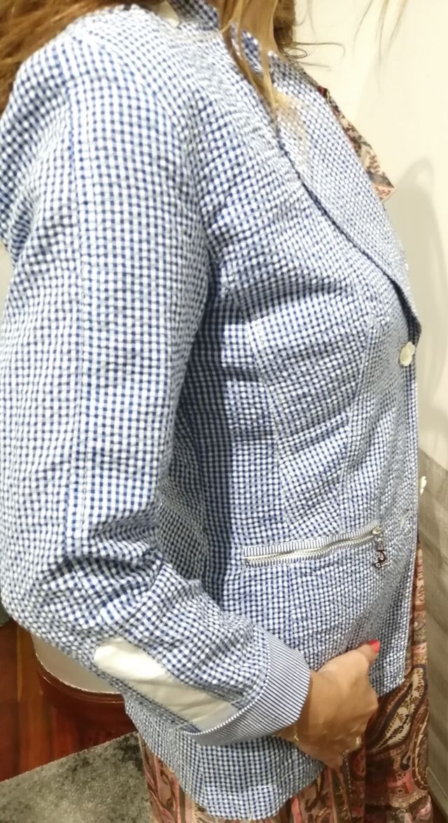 Chaqueta Vichy diseño Poupee chic