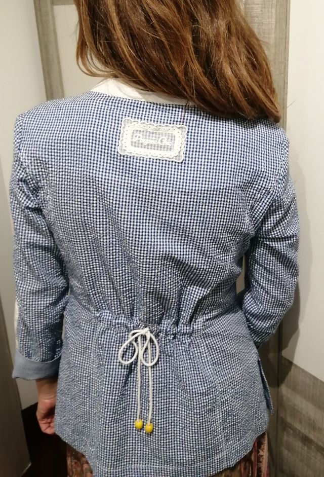 Chaqueta Vichy diseño Poupee chic