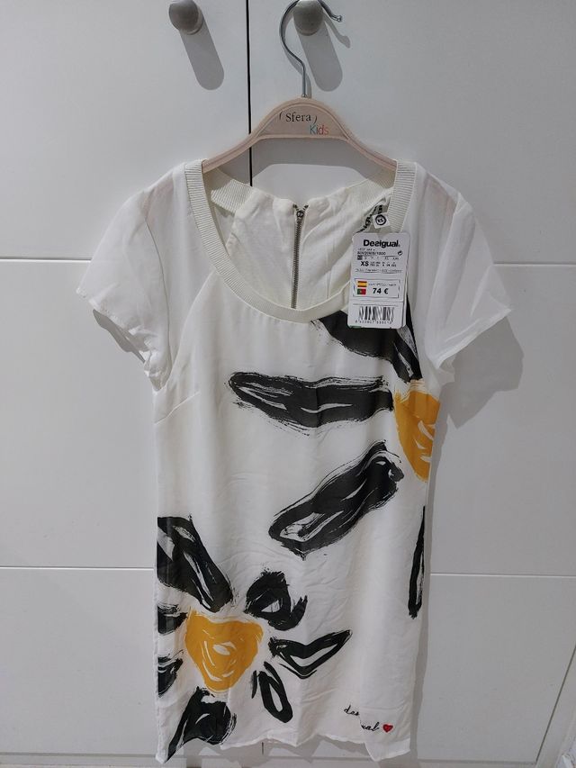 Vestido desigual talla XS