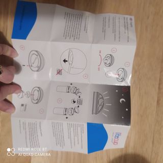 Vaso antiderrame con luz