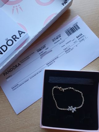 NUEVA A ESTRENAR. Pulsera Pandora herbario