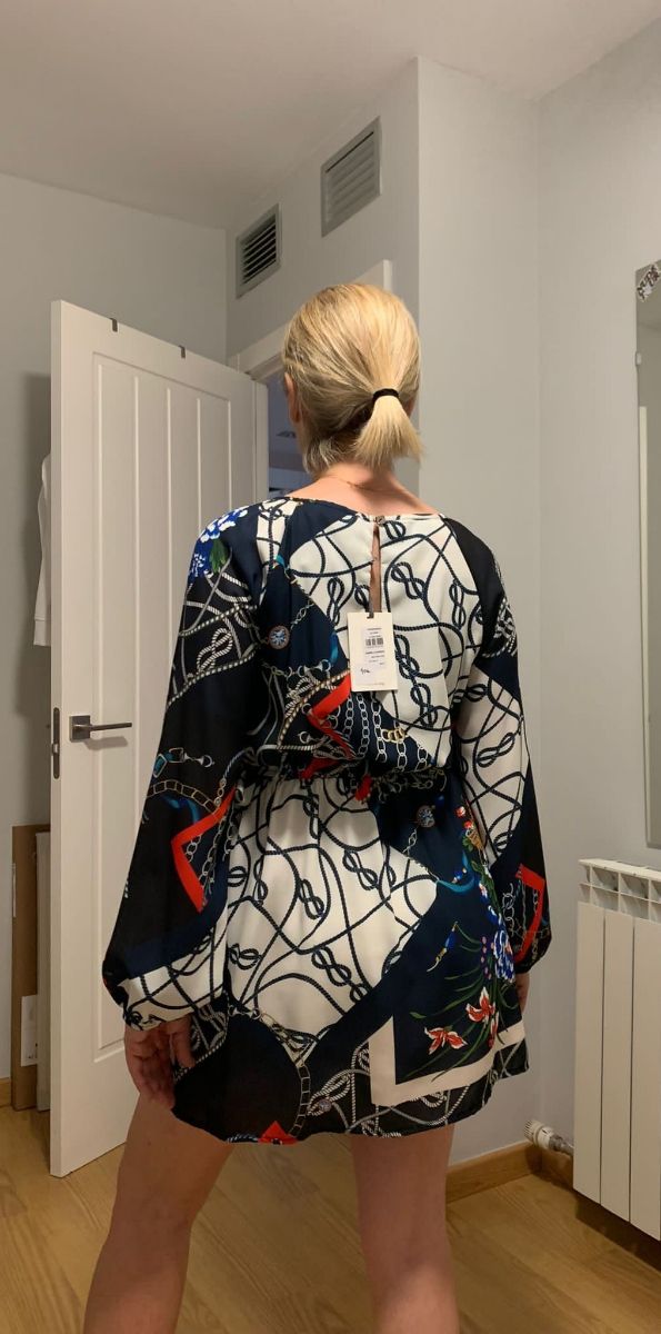 Vestido estampado 