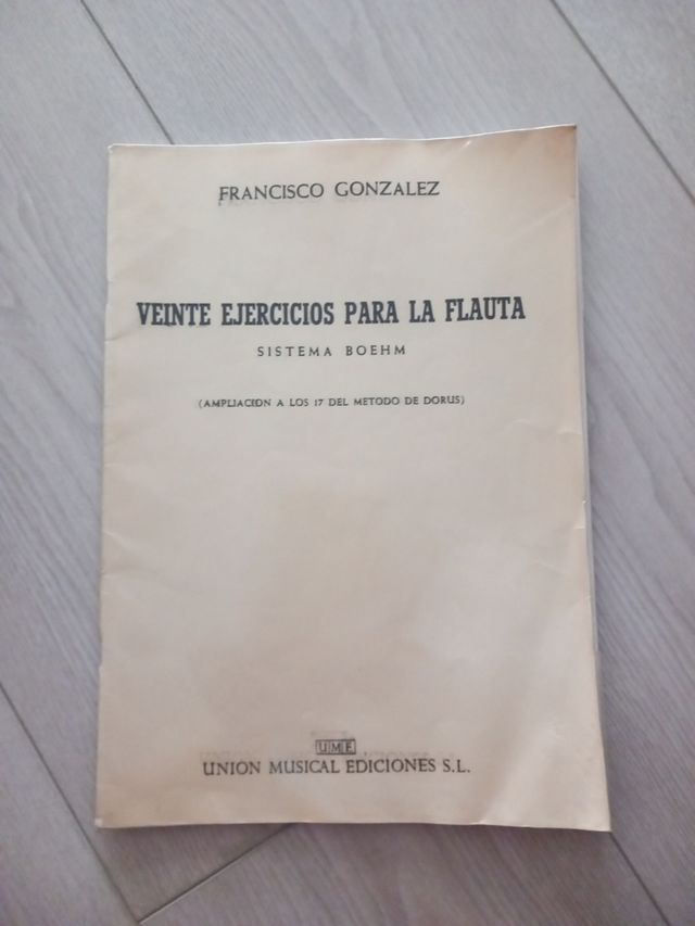libro Francisco González flauta