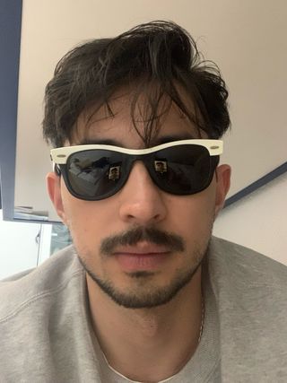 Gafas de sol wayfarer con su estuche muy poco uso