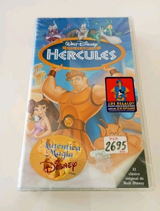 Cinta VHS Hércules Disney Precintada