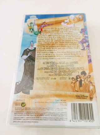 Cinta VHS Hércules Disney Precintada