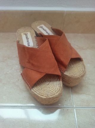 Sandalias esparto