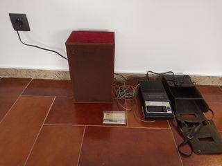 Cassette portàtil Sanyo amb altaveu