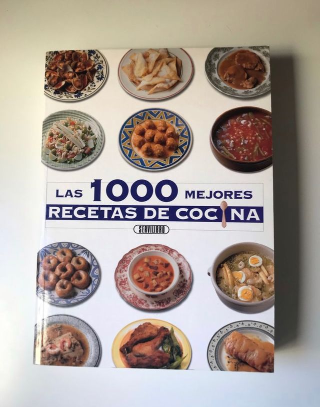 Libro las 1000 mejores recetas de cocina