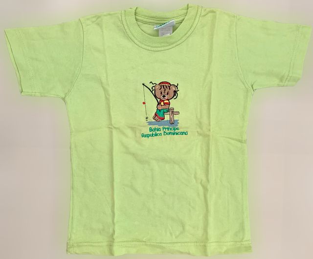 T-Shirt de Criança Unissexo República Dominicana,