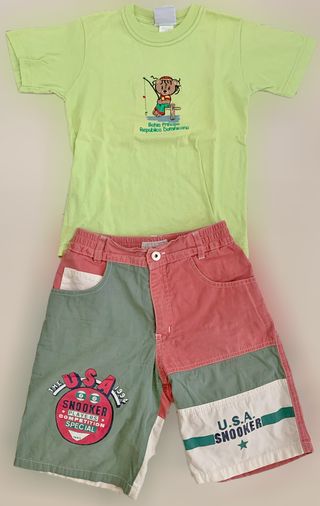 T-Shirt de Criança Unissexo República Dominicana,