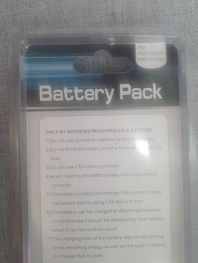 Batería PSP versiones 2000-3000