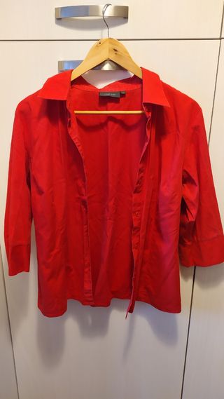 Camisa roja vintage
