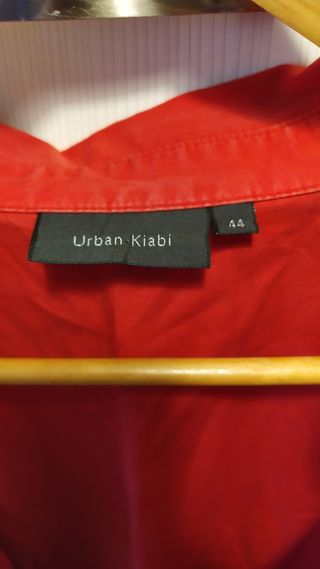 Camisa roja vintage