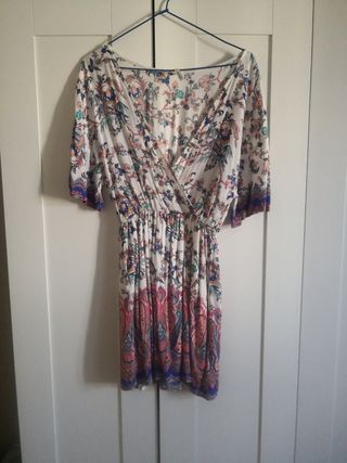 Traje estampado 