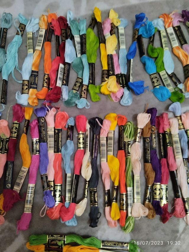 Dmc hilos para bordar