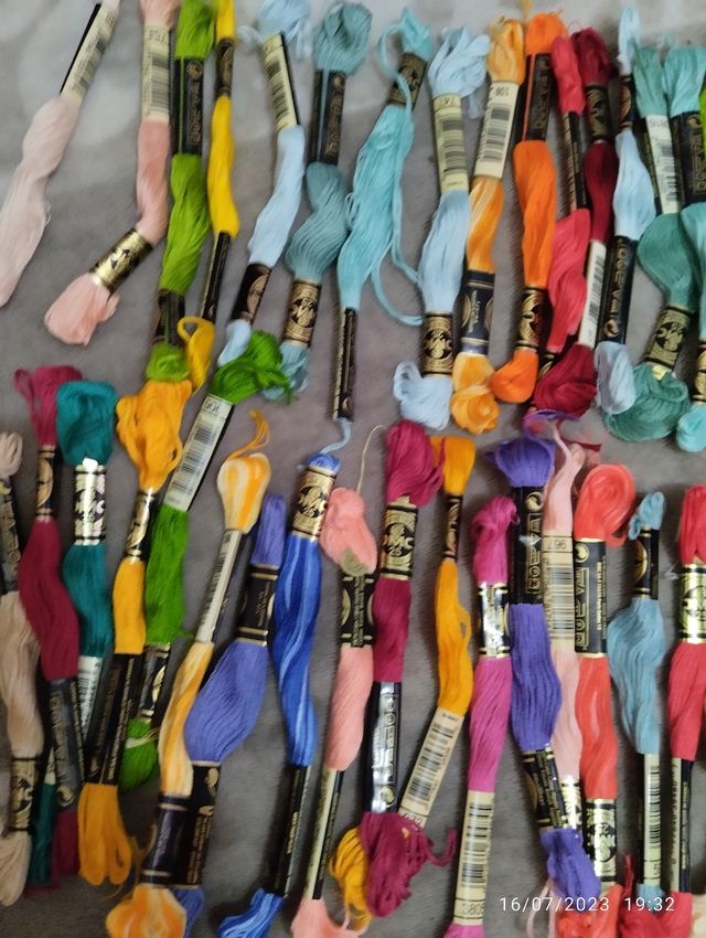 Dmc hilos para bordar