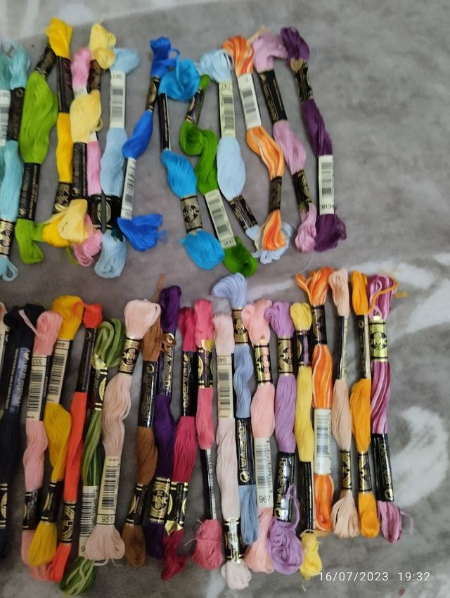 Dmc hilos para bordar