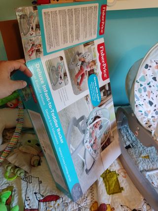 Hamaca Mecedora con vibración Fisher Price