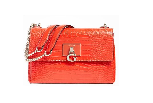 Bonito bolso estampado de cocodrilo